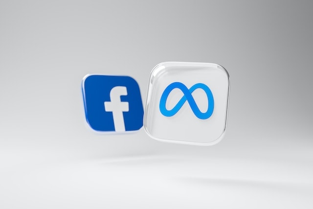 Símbolo de Facebook y de Meta
